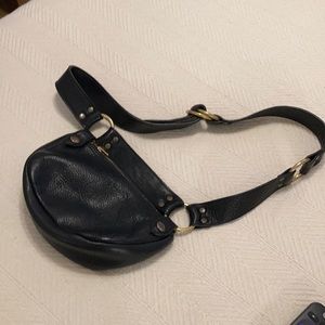 Genuine leather vintage Fanny bag